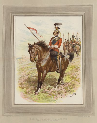 16th Lancers、（Queen&39;s）（chromolitho） 作： John Charlton